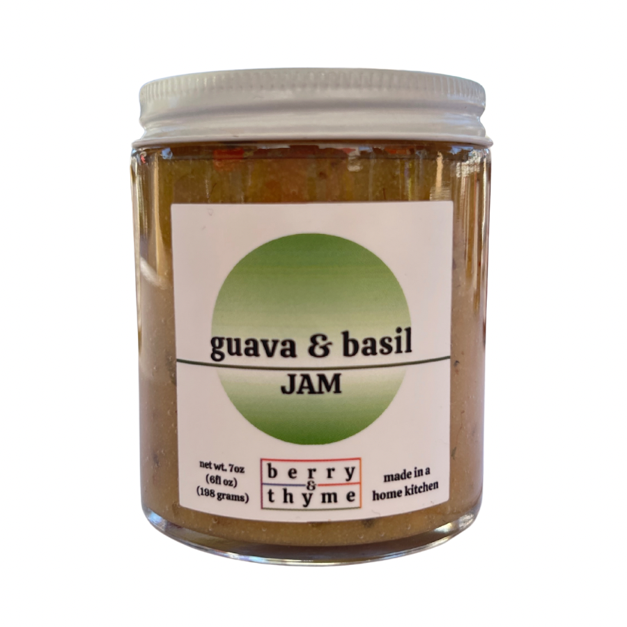 Guava & Basil Jam