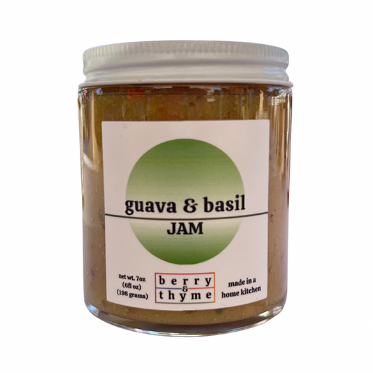 Guava & Basil Jam