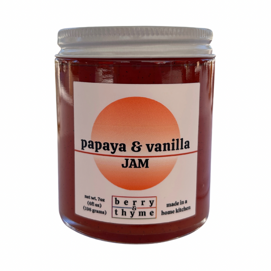Papaya & Vanilla Jam